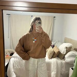 Rhythm Brown Graphic Sweatshirt